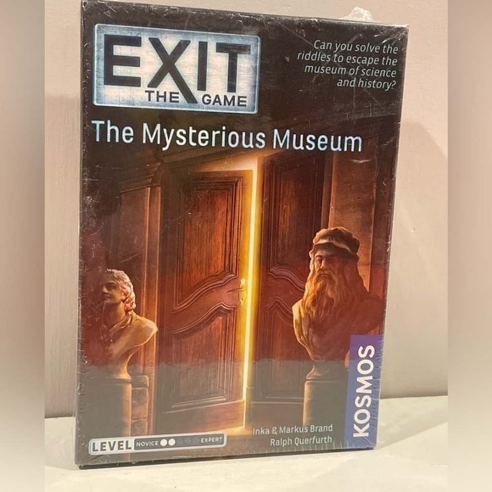 NEW Exit The Game The Mysterious Museum Card Game Kosmos Escape Room